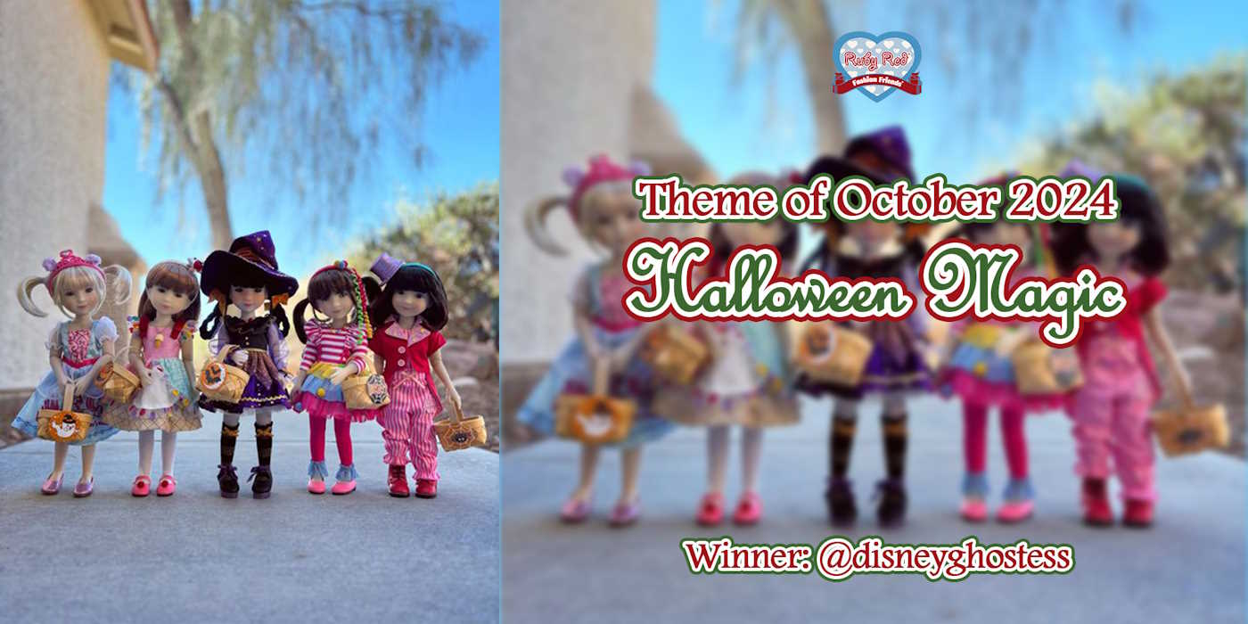 Ruby Red Fashion Friends Dolls - Photo of the month winner - Oct 2024